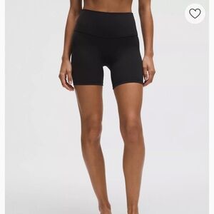 Lululemon Athletica Black Bike Shorts